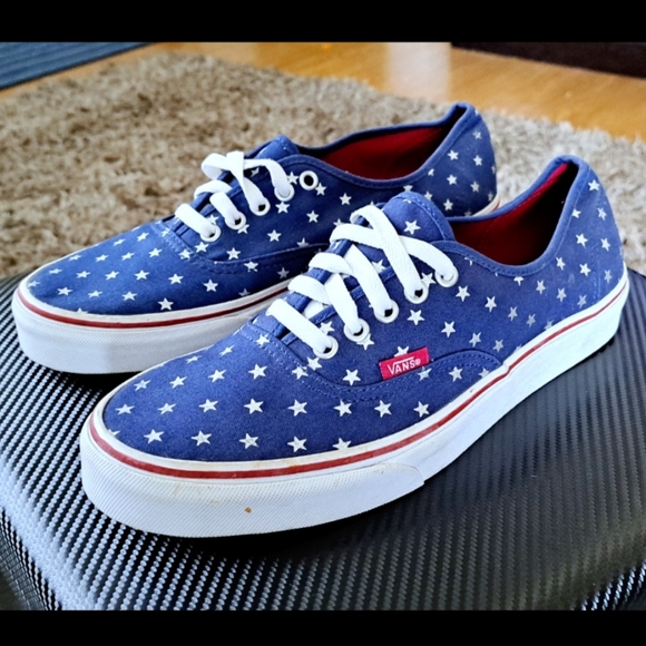 Vans Navy Blue & Red - Picture 2 of 6